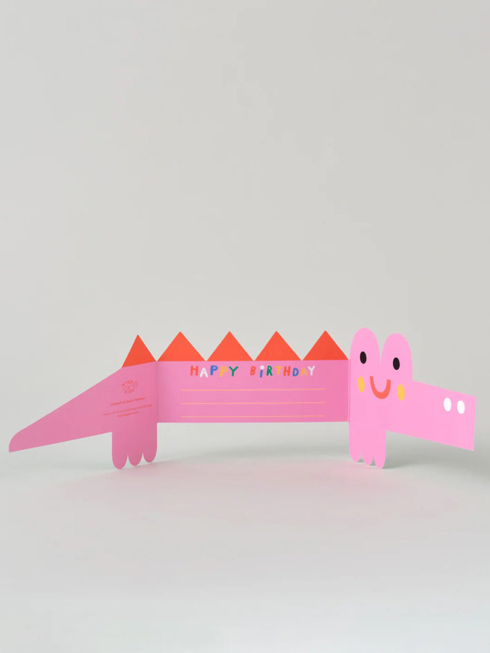 Croc Fold Out Card