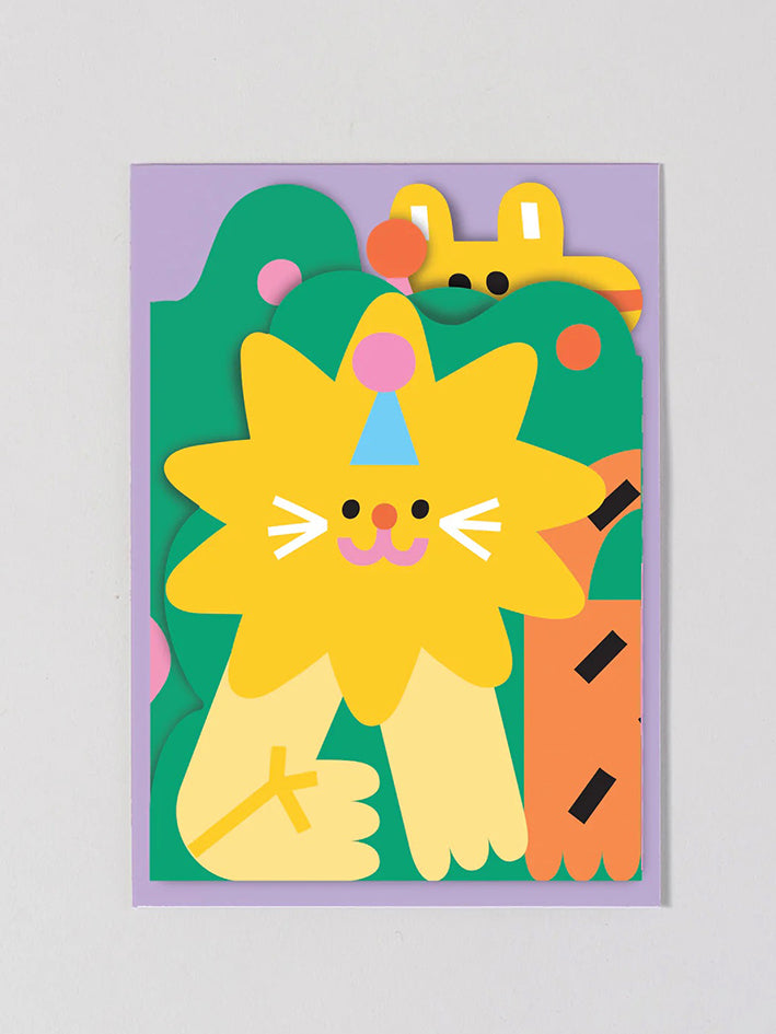 Jungle Fold Out Card