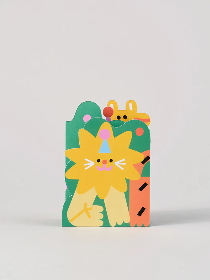 Jungle Fold Out Card