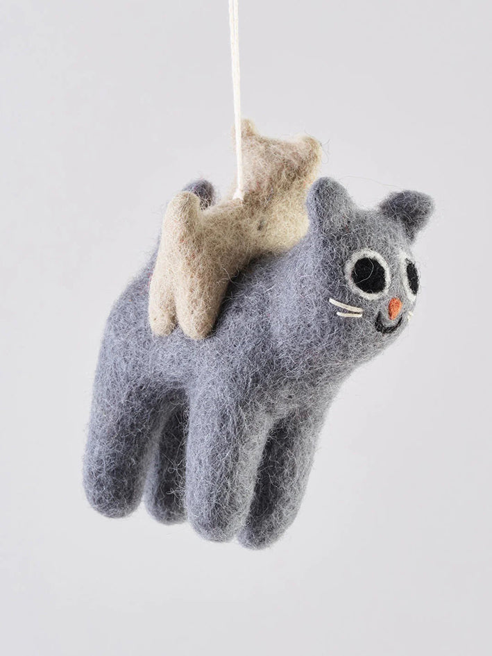 Pabs Cat With Cat Ornament