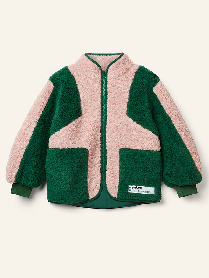 Wilderness Jacket Blush Pink Python Green