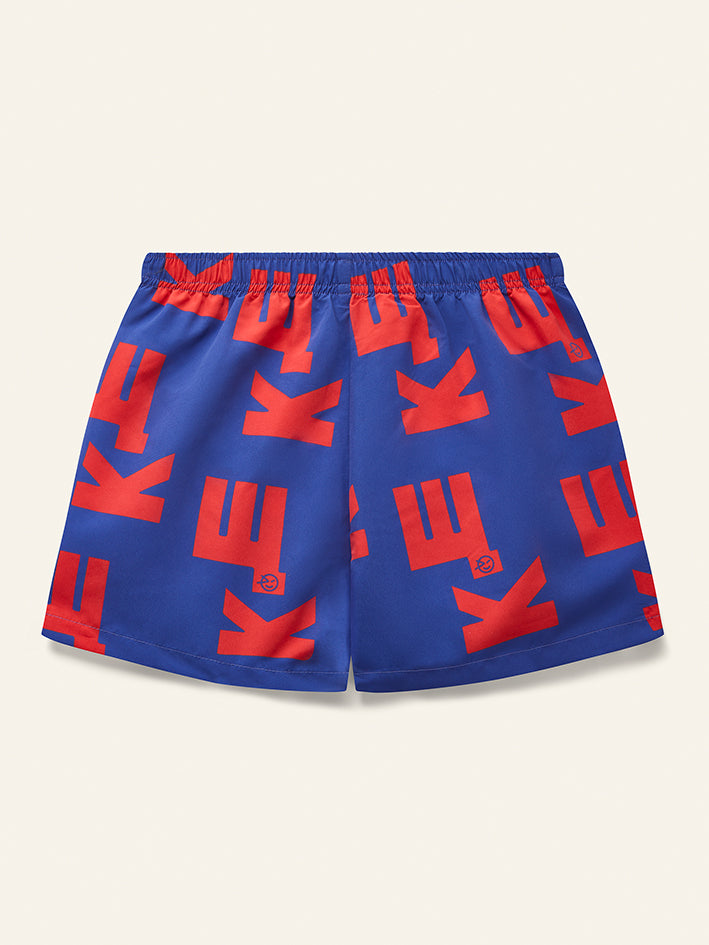 Kite Swim Short Klein Blue/Red