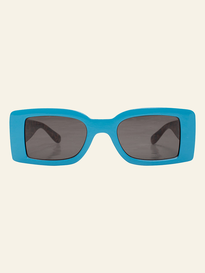 Pop Colour UV Sunglasses Turquoise/Tortoise Shell