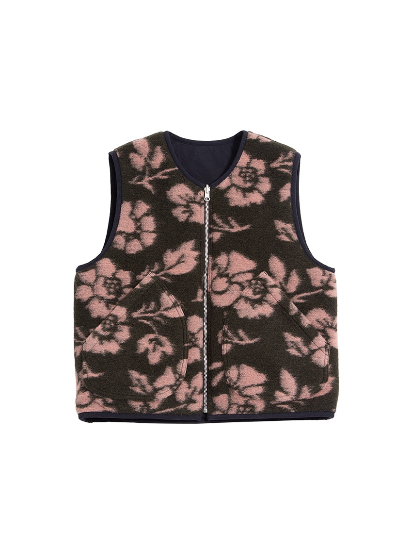 Jacky Gilet Olive/ Pink