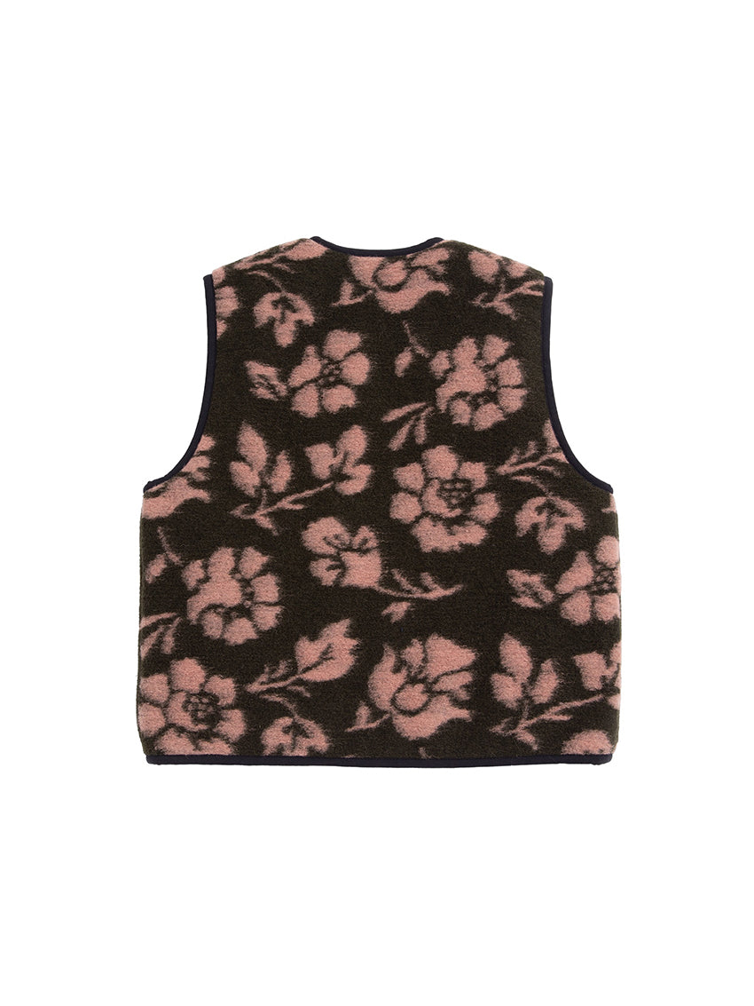 Jacky Gilet Olive/ Pink