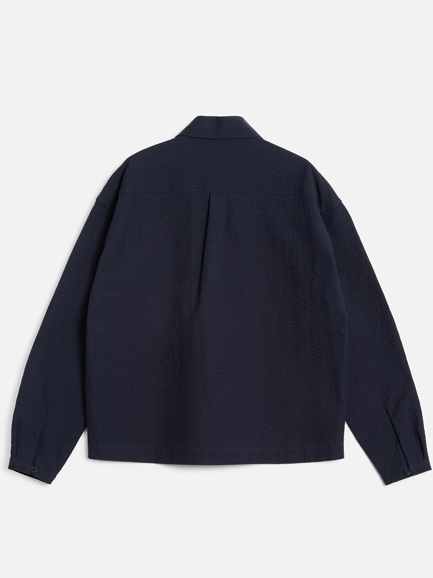 Marianne Shirt Seersucker Navy