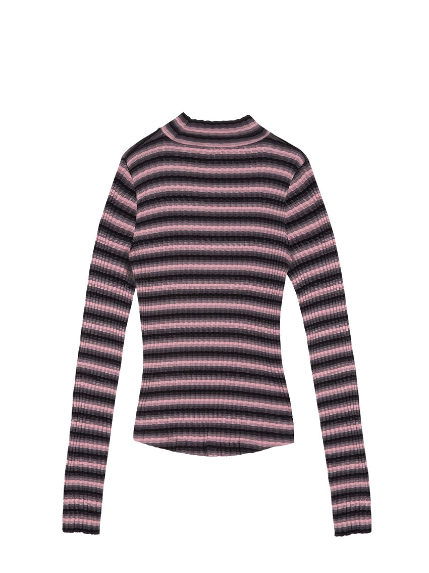 Youth Longsleeve Top Multi Stripe