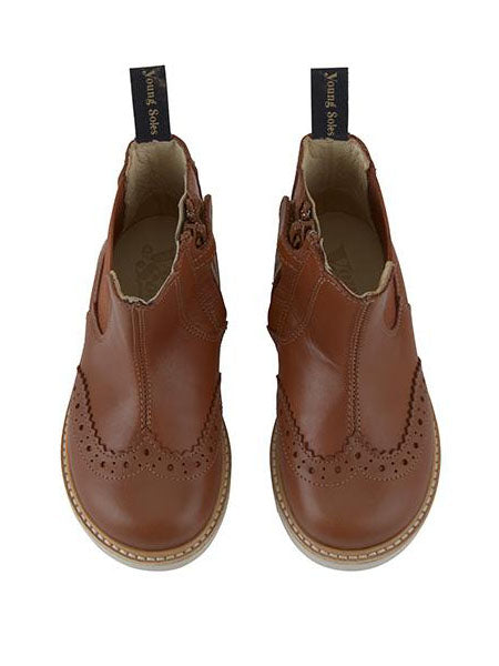 Chesea Boot With Eva Sole Chestnut Brown