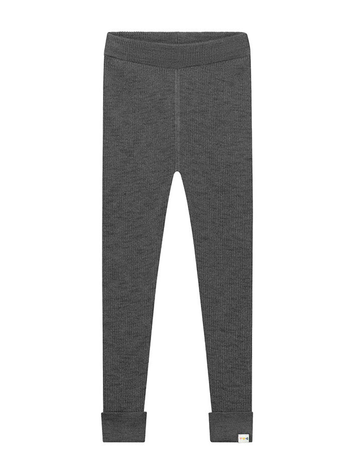 Knitted Leggings Charcoal