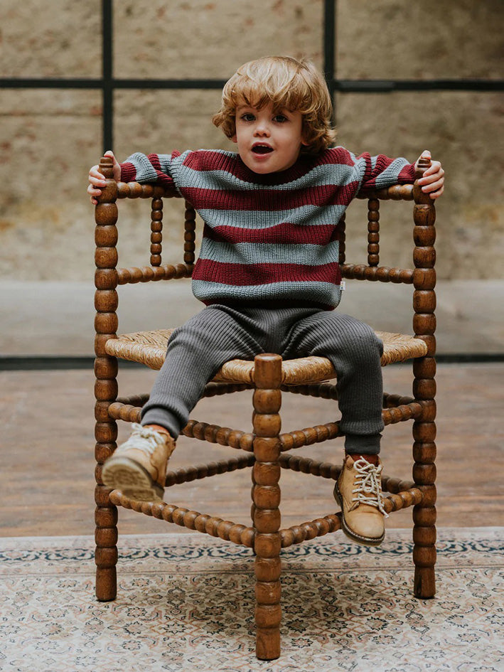 Knitted Leggings Charcoal