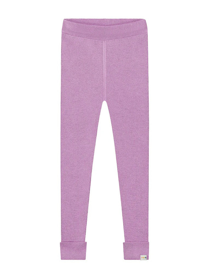 Knitted Leggings Orchid