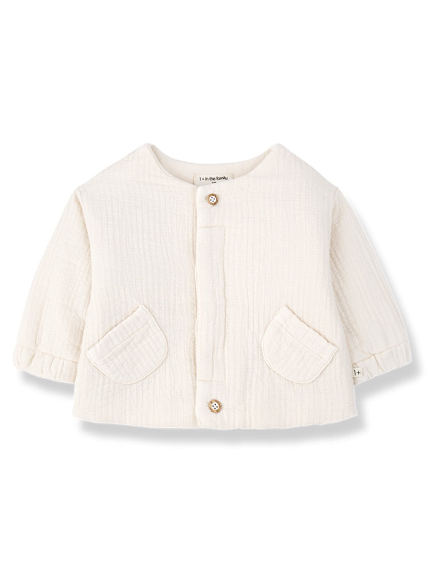 Lemnos Padded Jacket Ecru