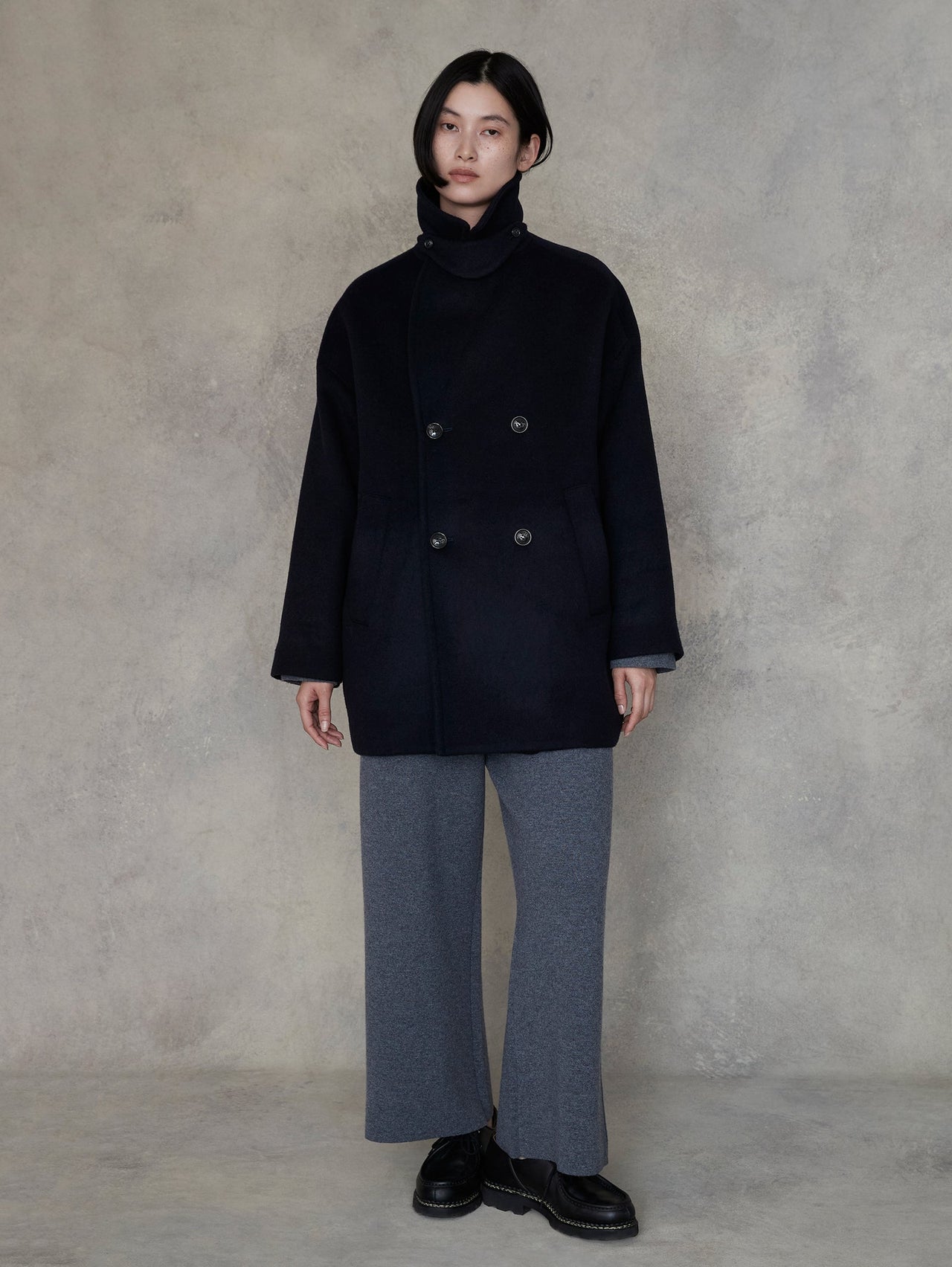 Wool Jacket Navy