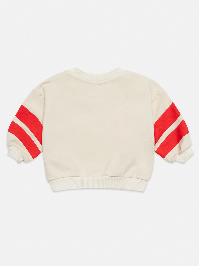 Apple Baby Sweatshirt Ecru