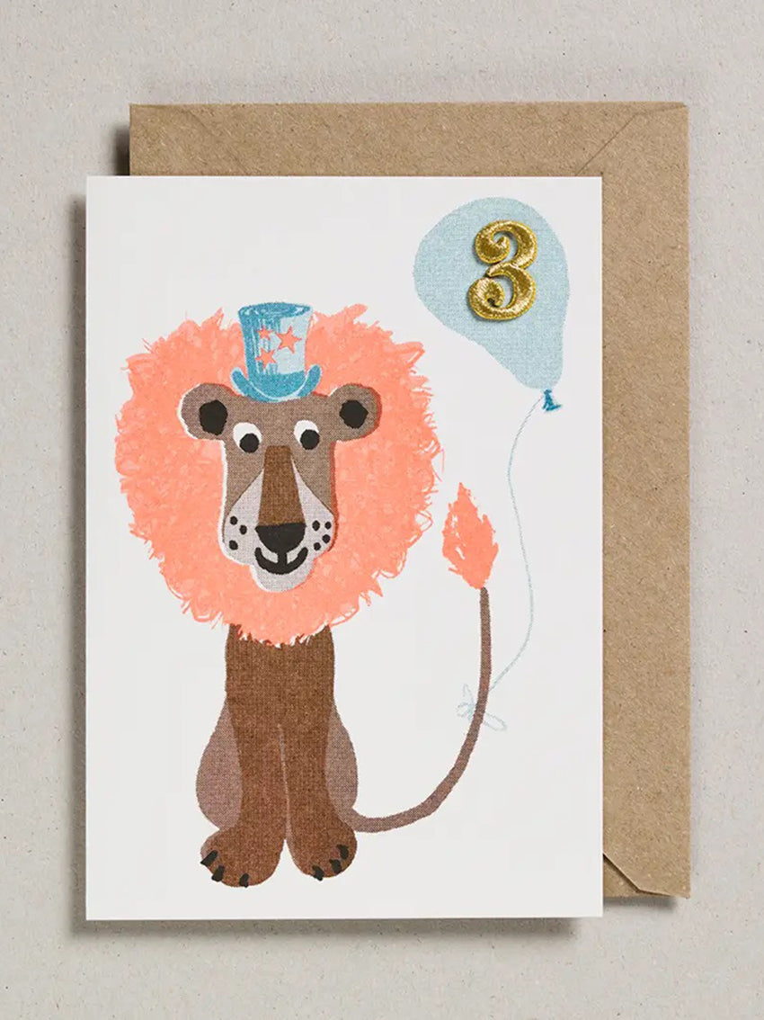 Card Lion Age 3