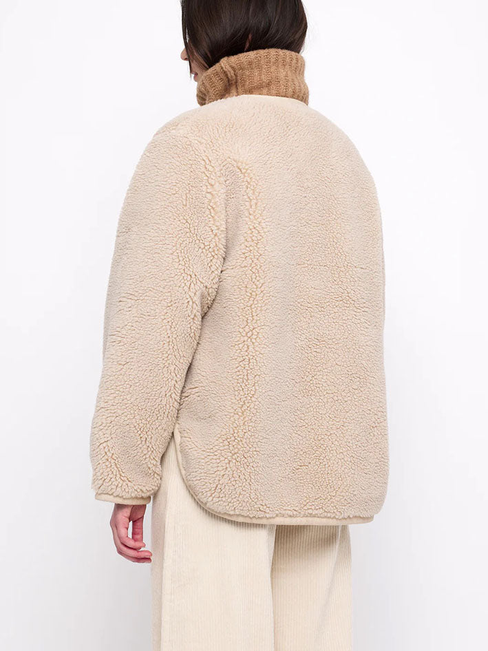 Curly Jacket Beige