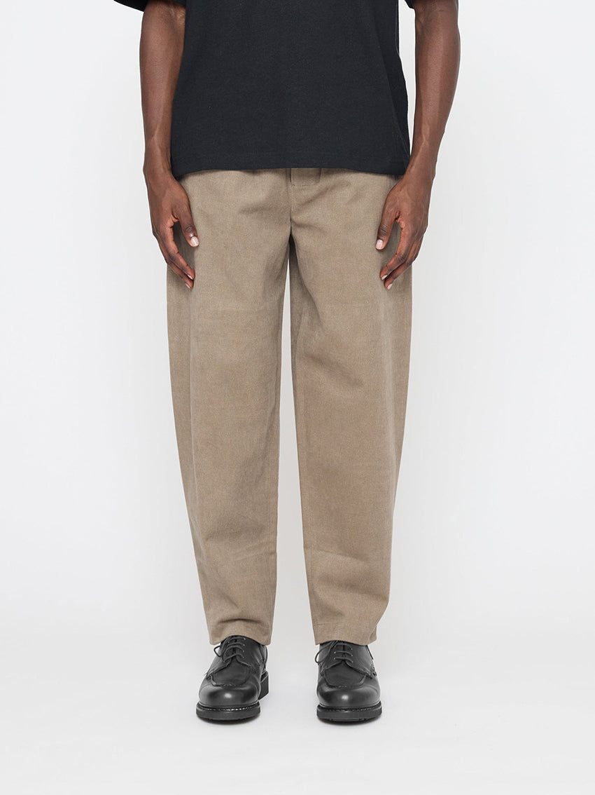 Signature Elastic Pull-Up Trouser Umber