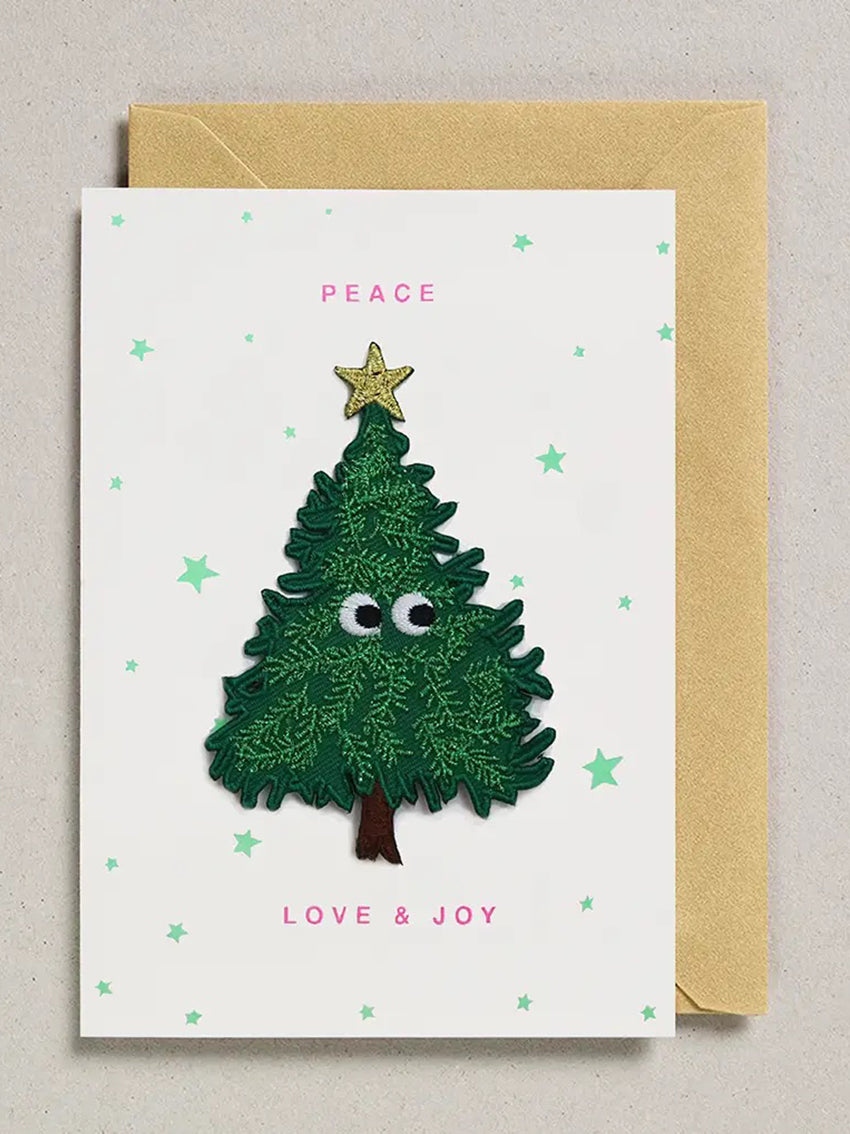 Patch Card Christmas Tree
