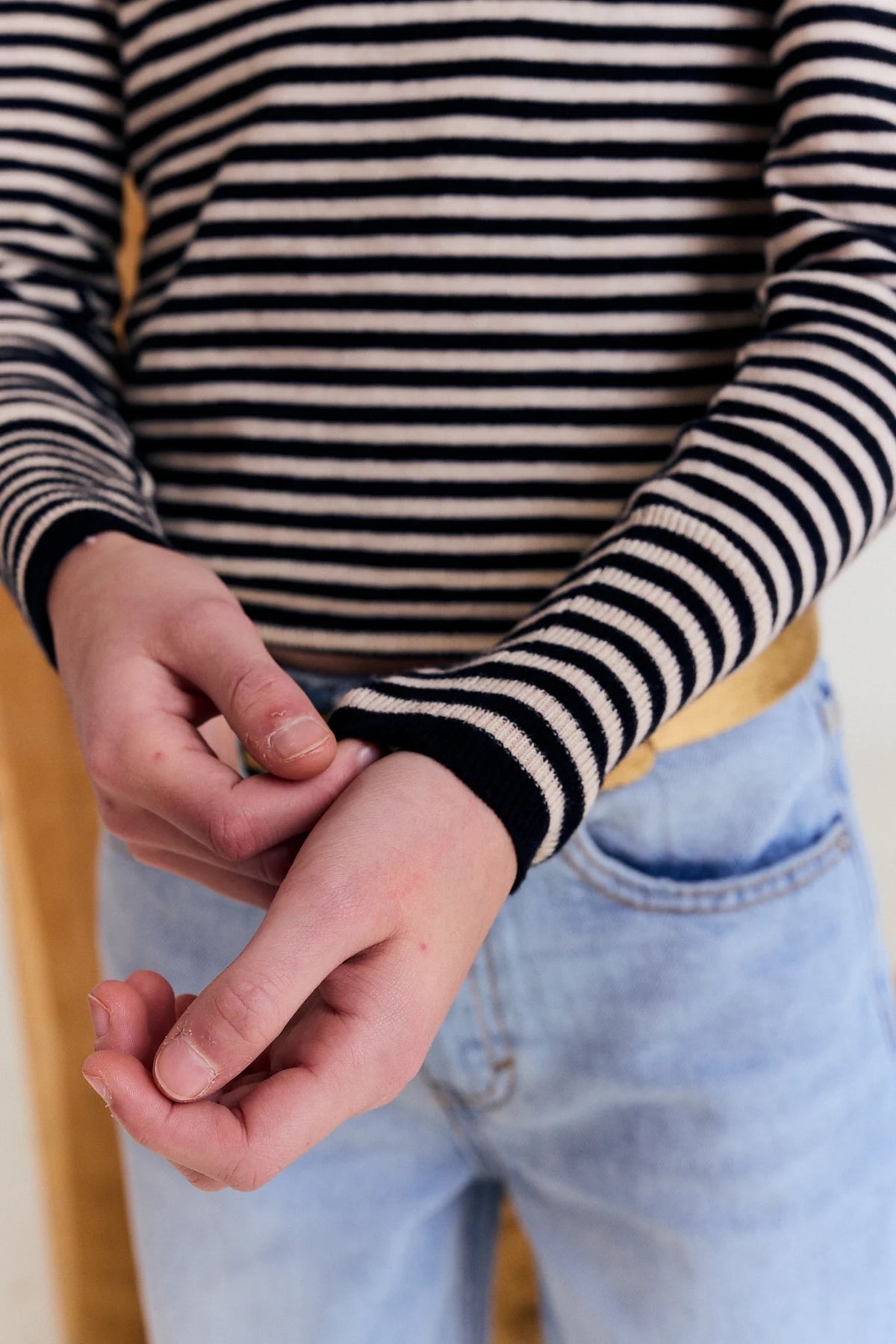 Cora T-Shirt Stripe Indigo