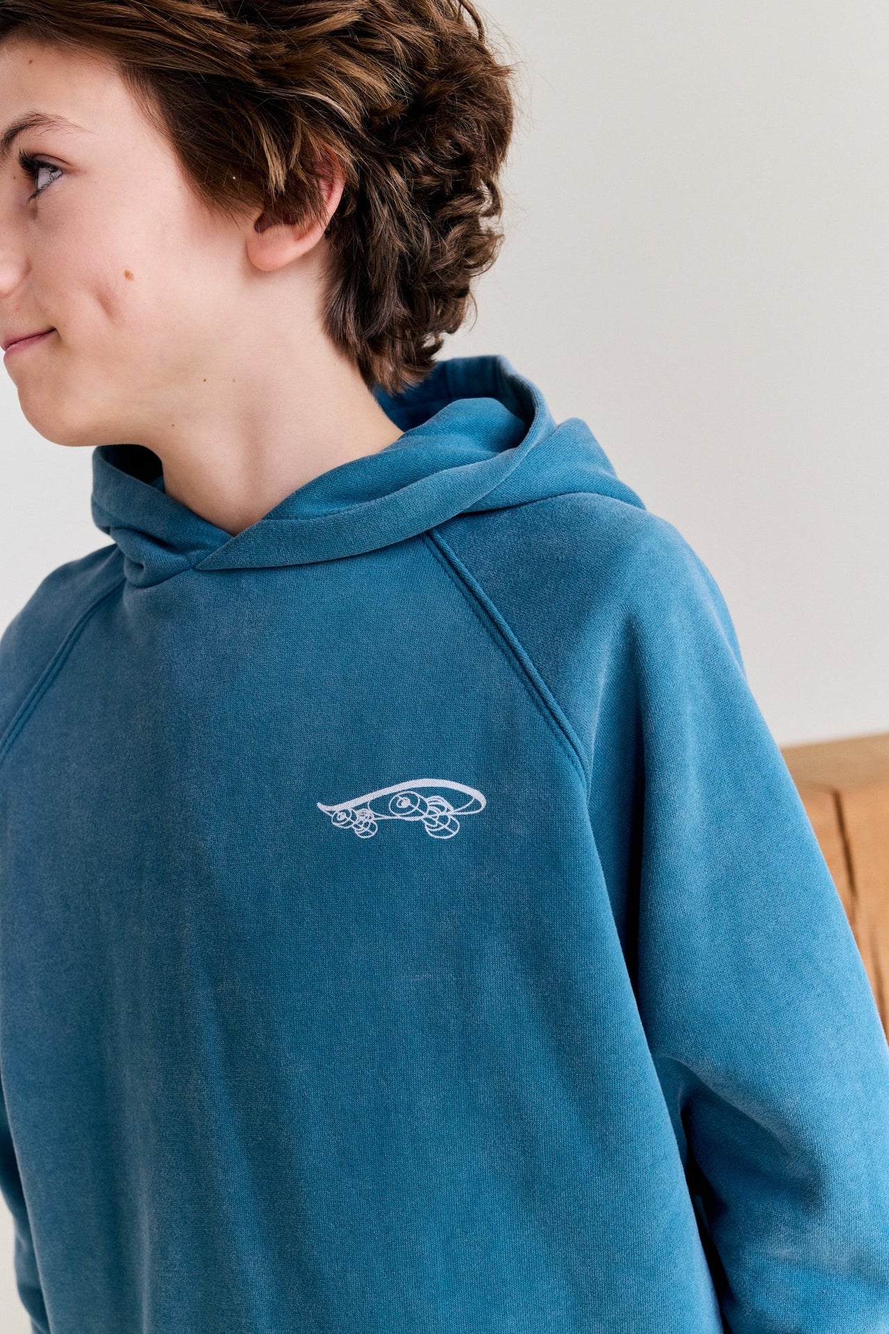 Lenny Hoody Crew Teal