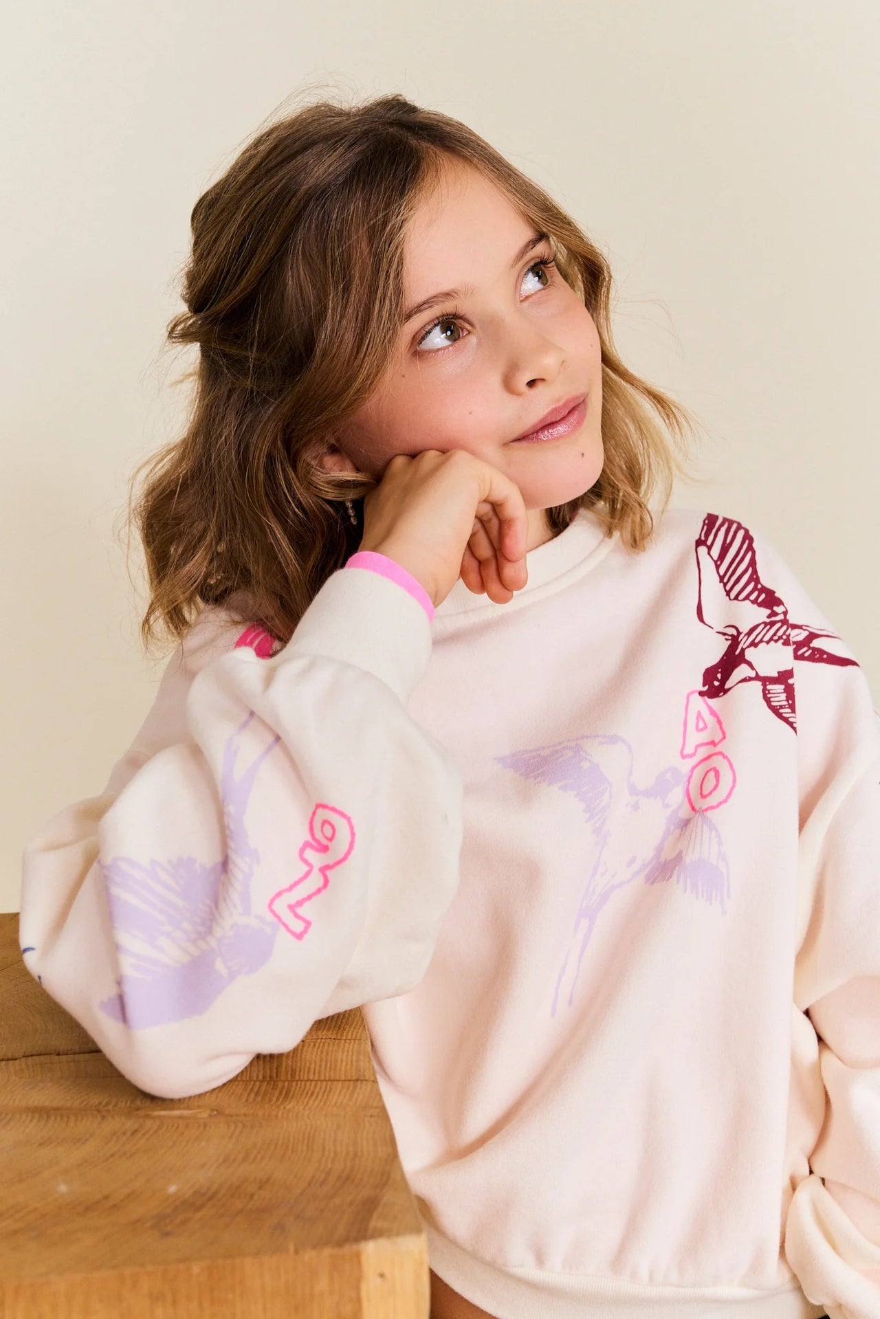 Noemi Sweater Swallow Ivory