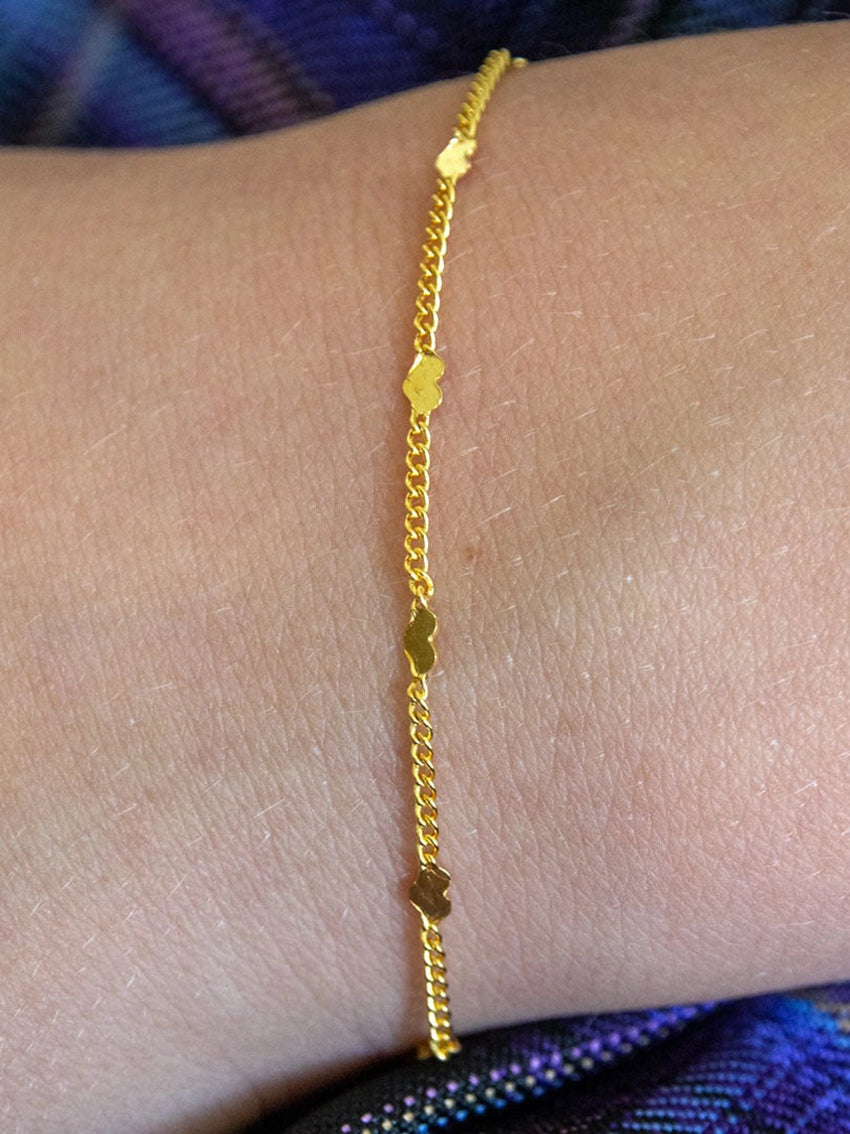 Heart Chain Bracelet