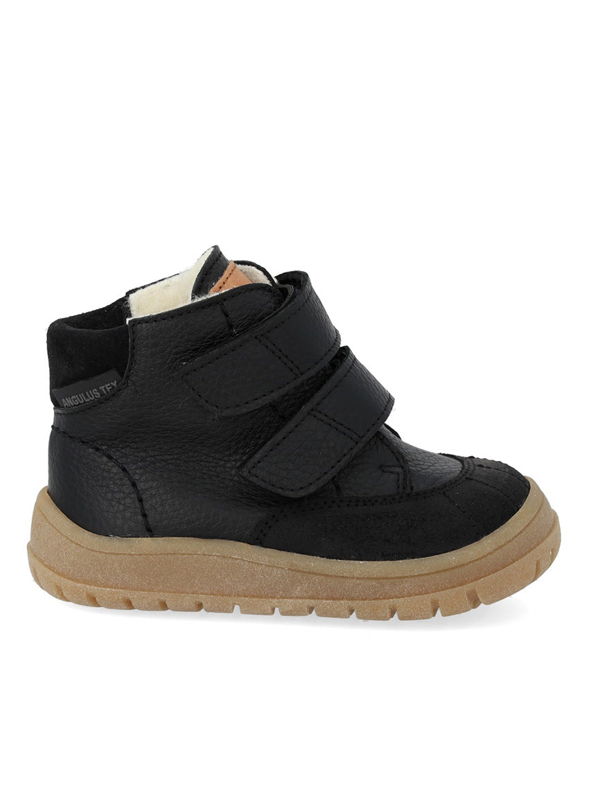 Starter Tex Boot with Velcro/Wool Lining Black