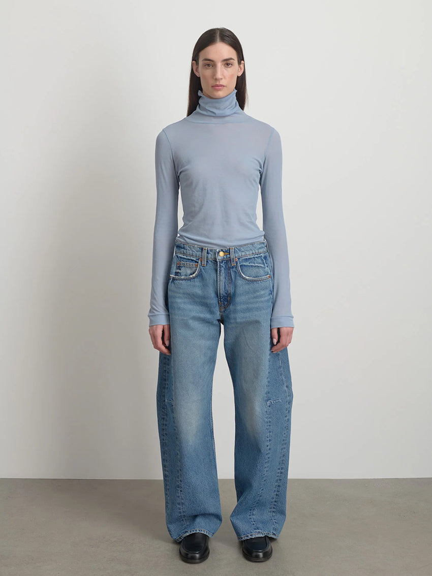 Relaxed Cuffed Lasso Jane Wash