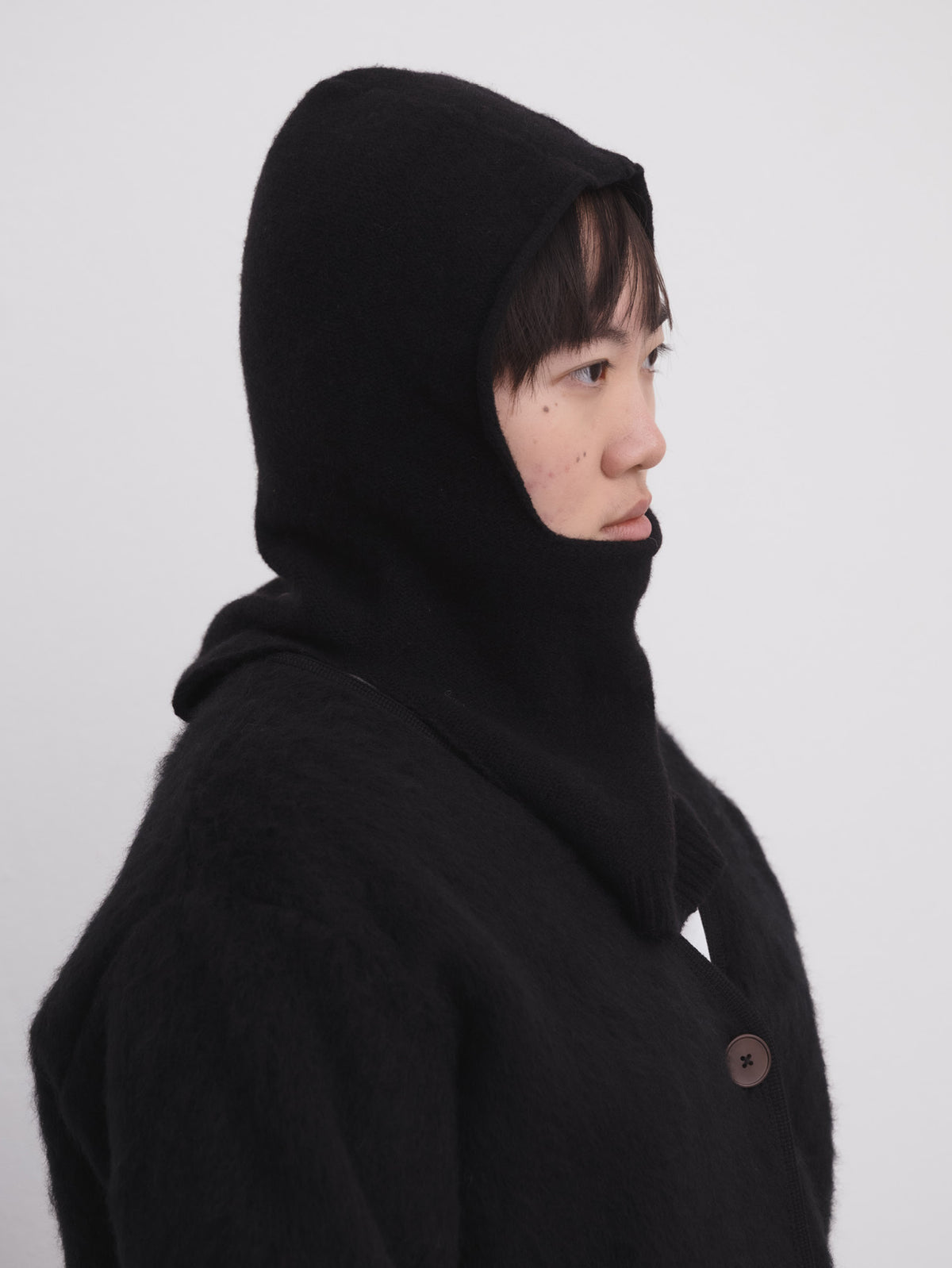Anorak Hood Black