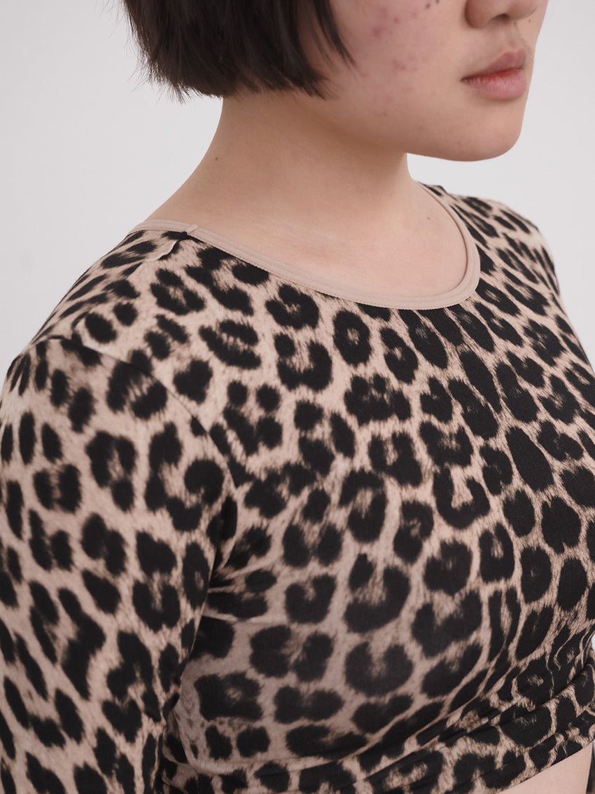 Emily Long Sleeve Tee Leopard
