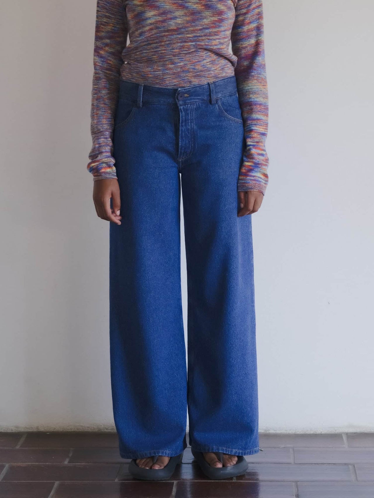 Grass Pants Indigo Blue Wash