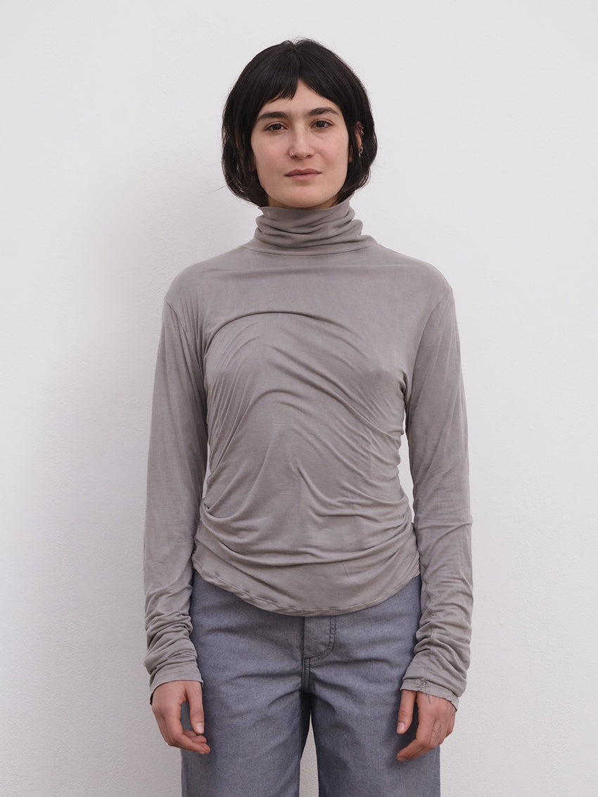 Long Sleeve Turtleneck Gilda Grey