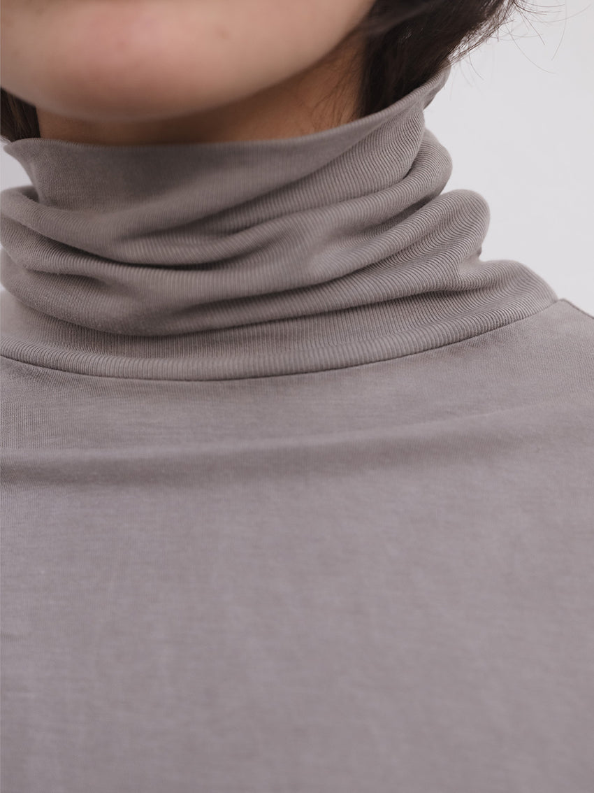 Long Sleeve Turtleneck Gilda Grey