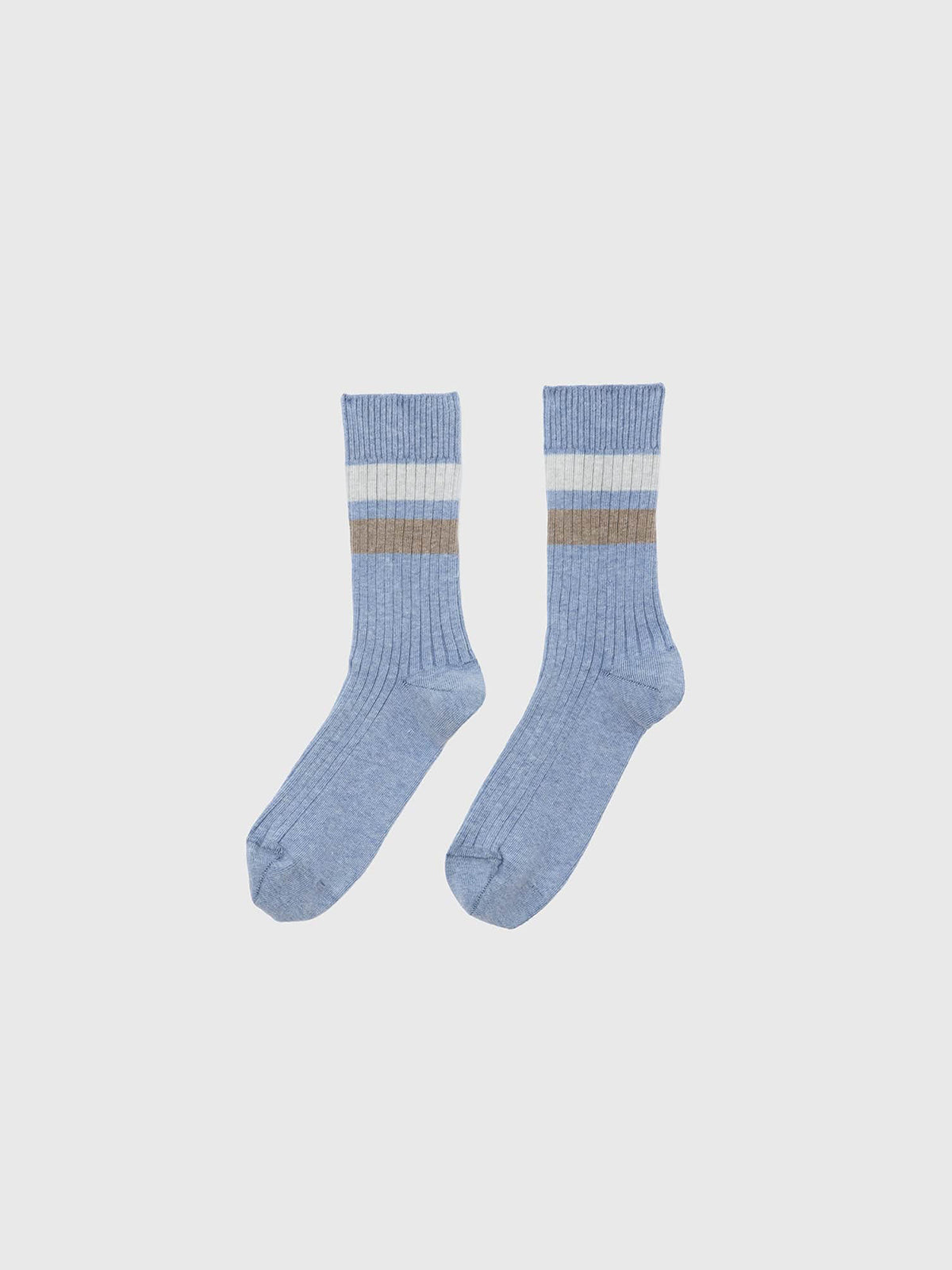 Race Overankle Socks Blue Melange