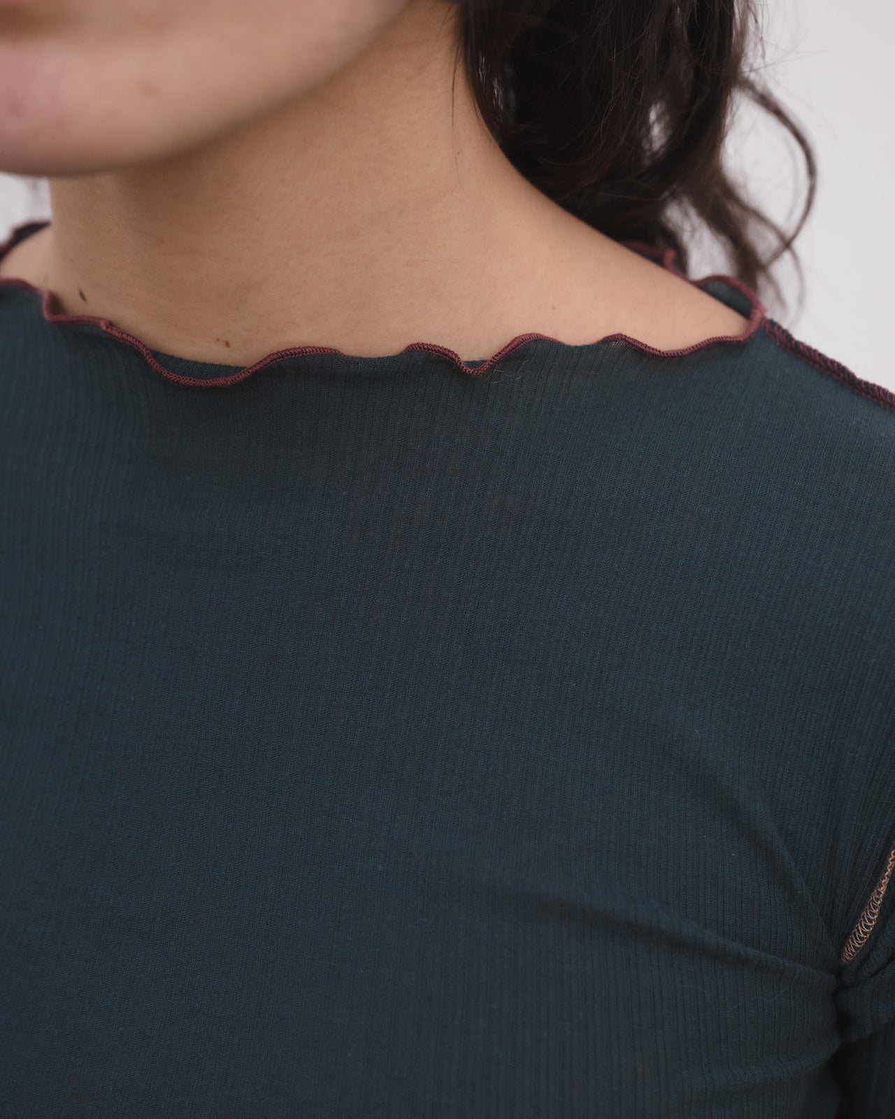 Vein T-Shirt Hirsu Green