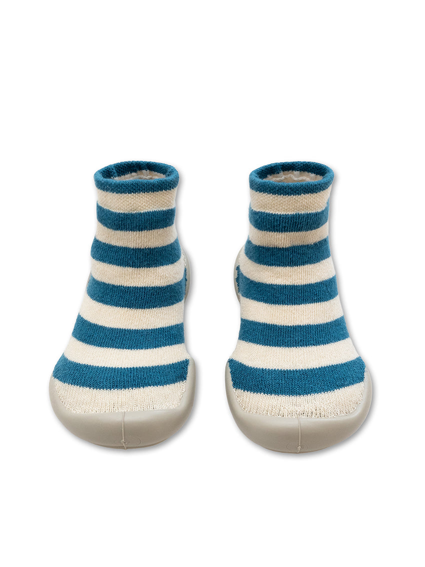 Groove Slippers White/Blue
