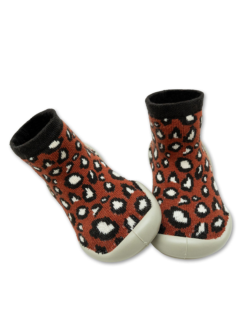 Panther Slippers Brown