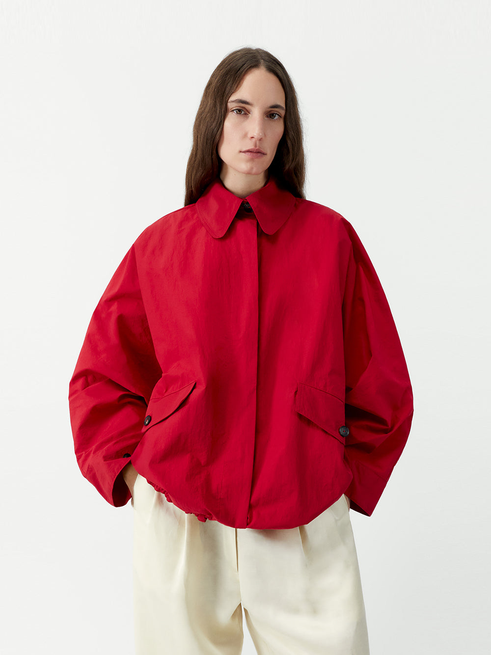 Batwing Jacket Red