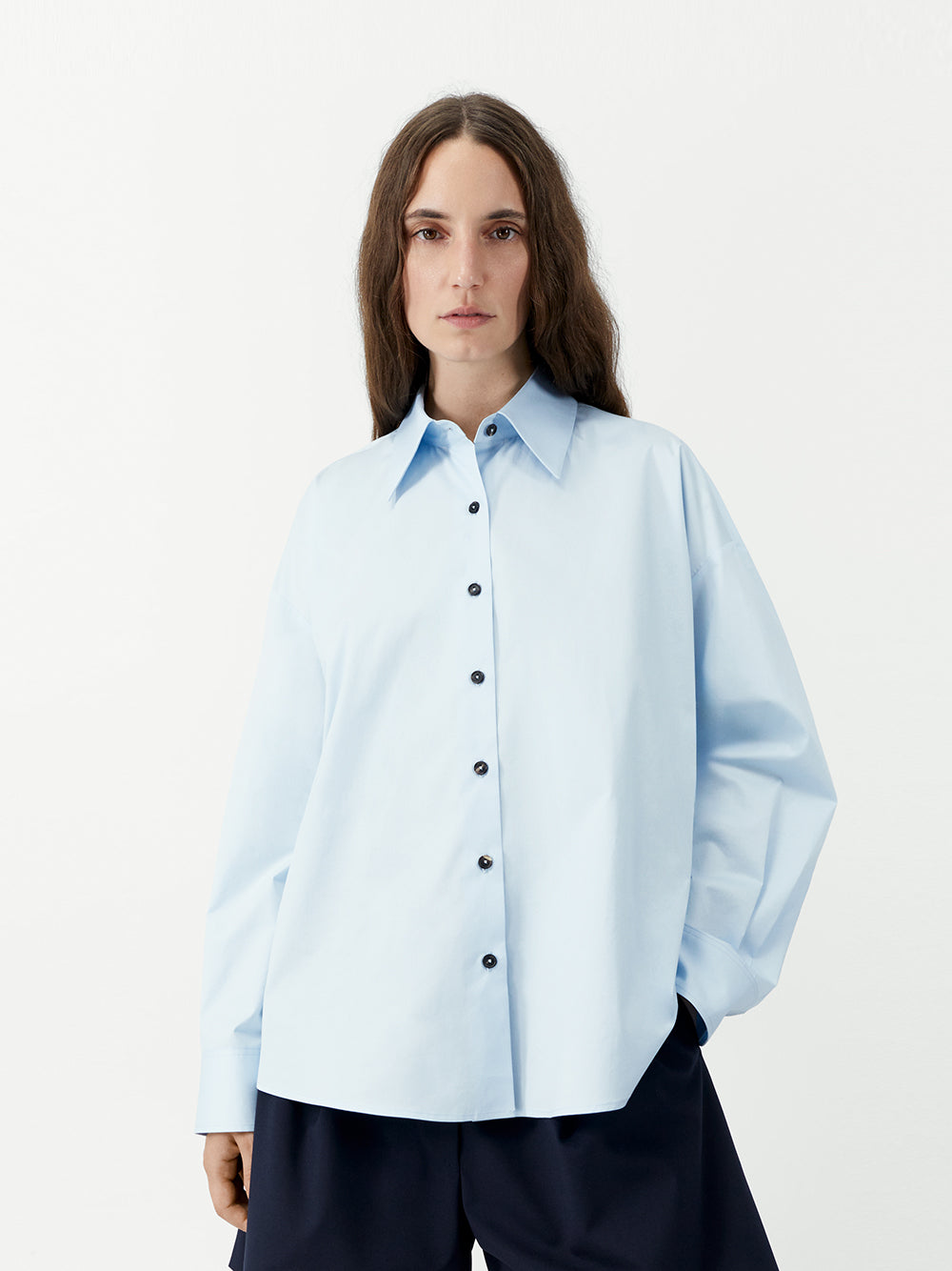 Oversized Shirt Baby Blue