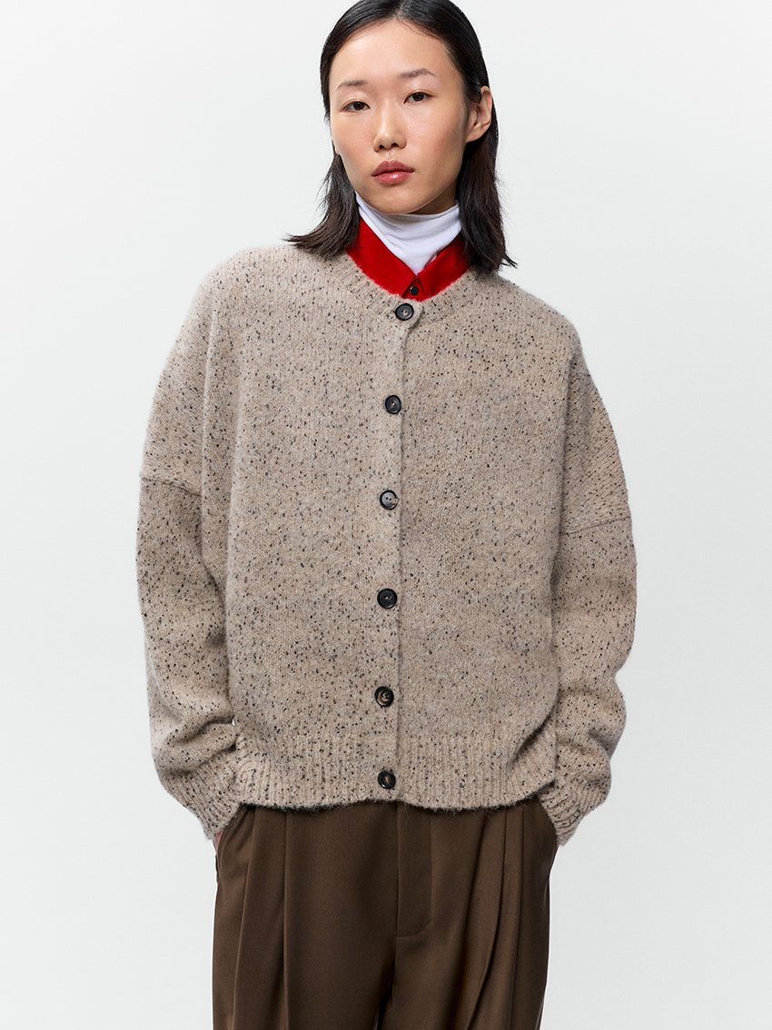 Speckled Cardigan Piedra