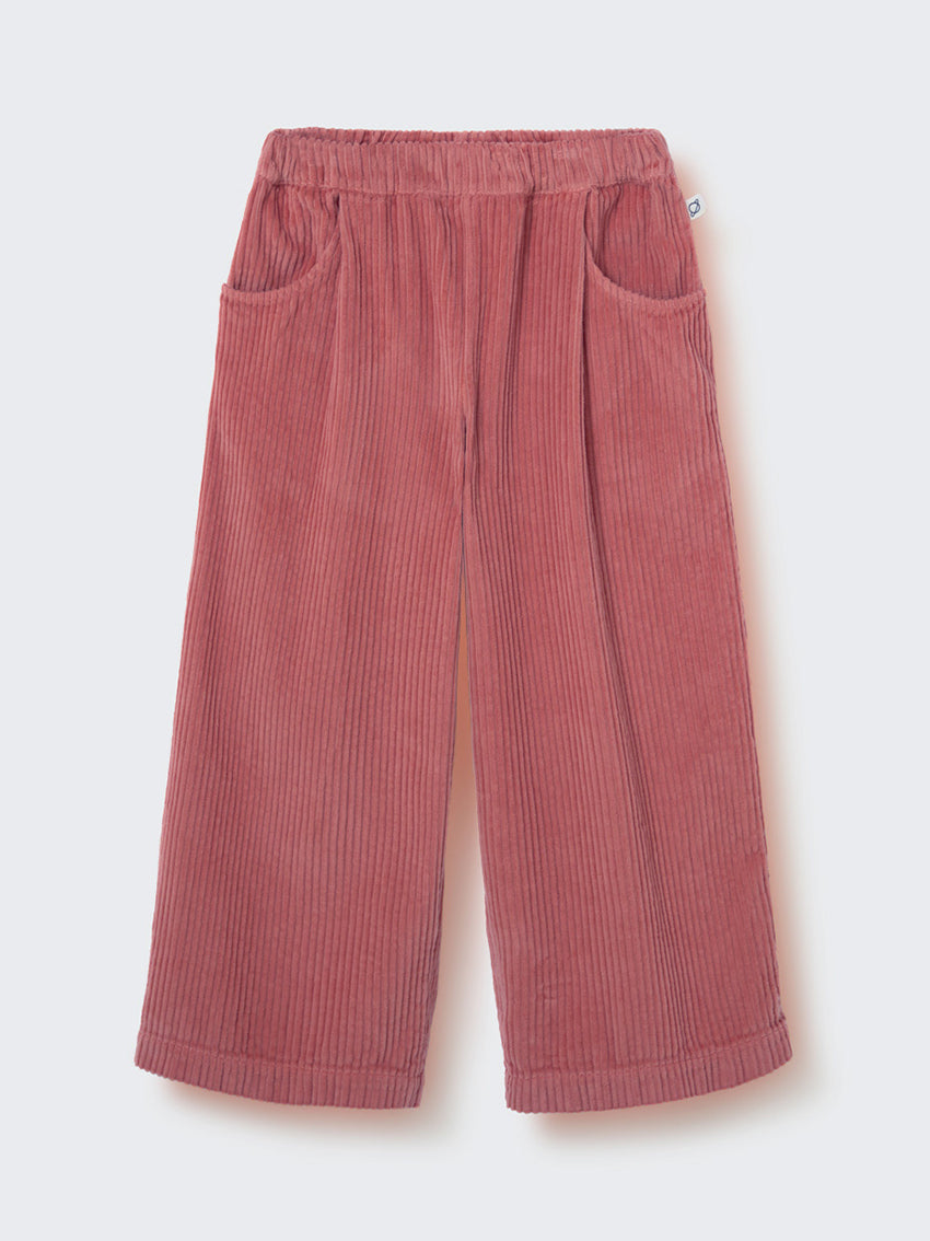 Aura Wide Wale Corduroy Pants Rose