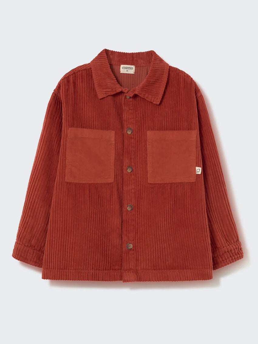 Dakark Wide Wale Corduroy Overshirt Ginger