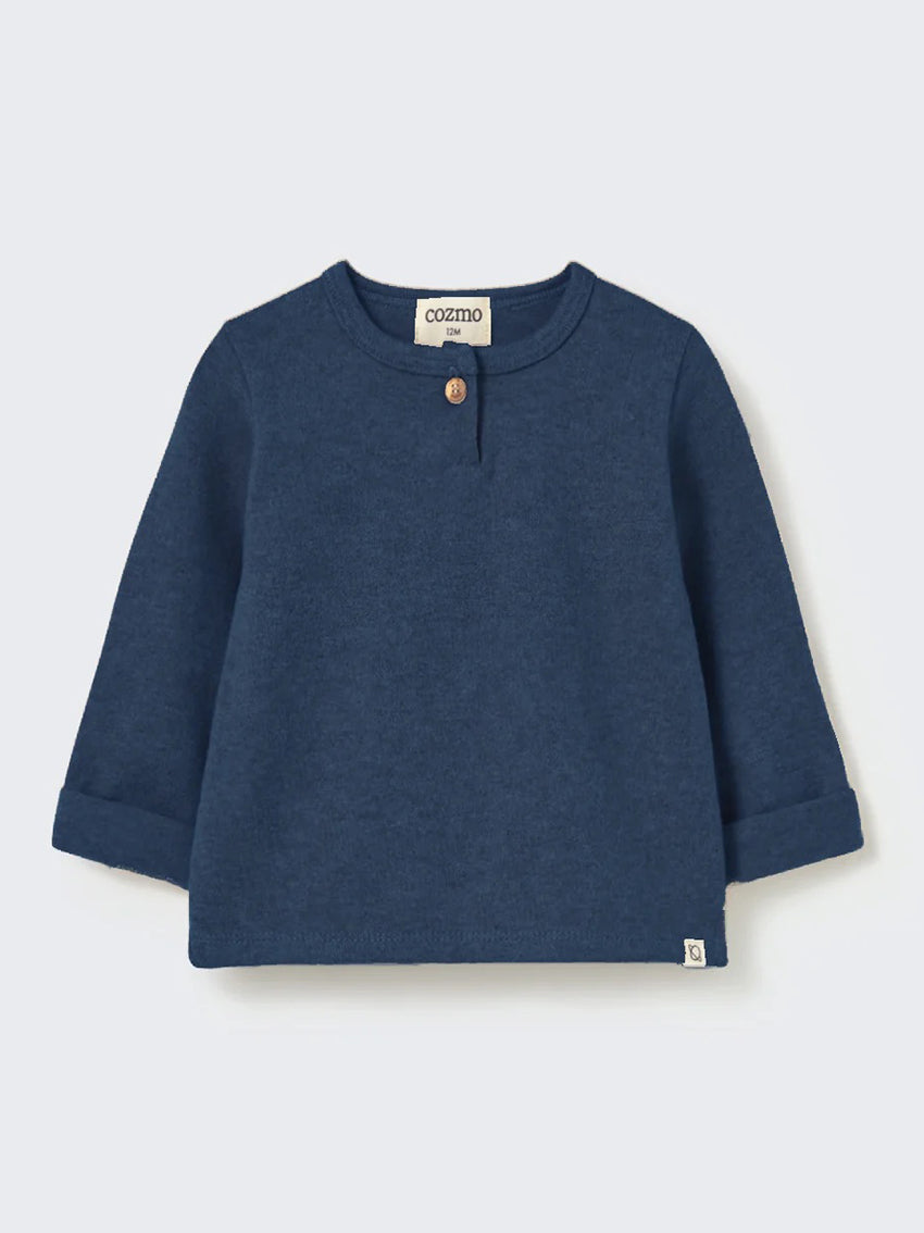 Remo Brushed Baby Sweater Navy