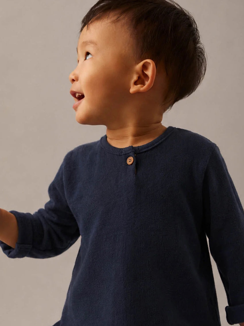 Remo Brushed Baby Sweater Navy