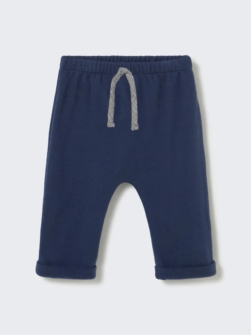Zack Brushed Baby Pants Navy