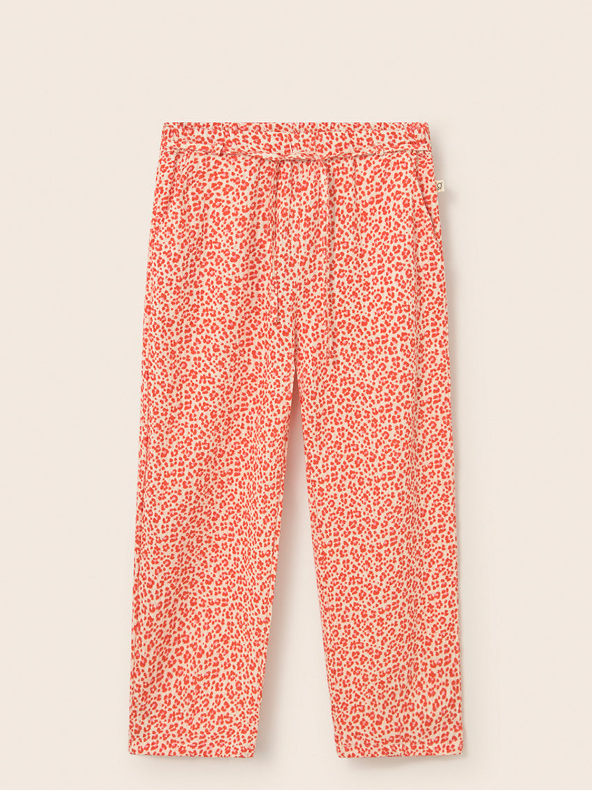 Bella Tomato Animal Print Pants