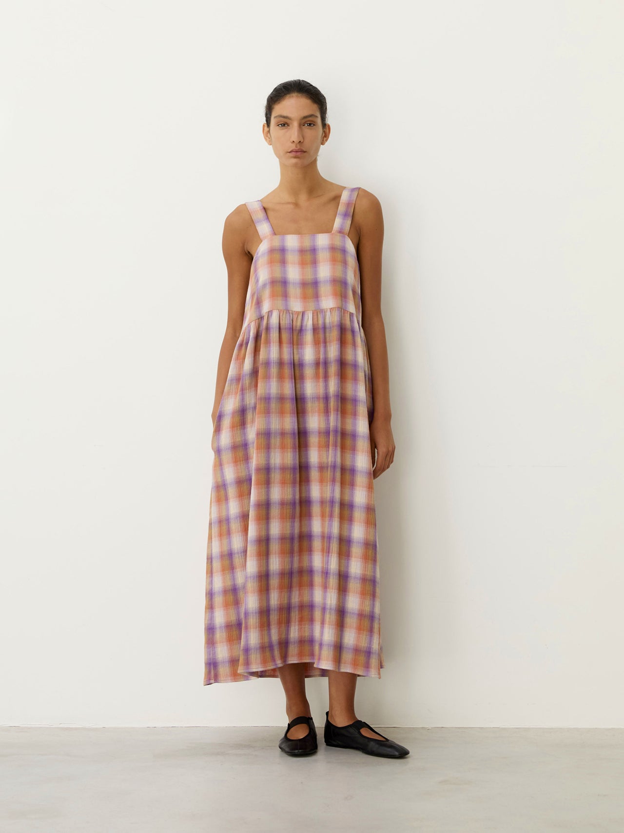 Alamo Madras Check Dress