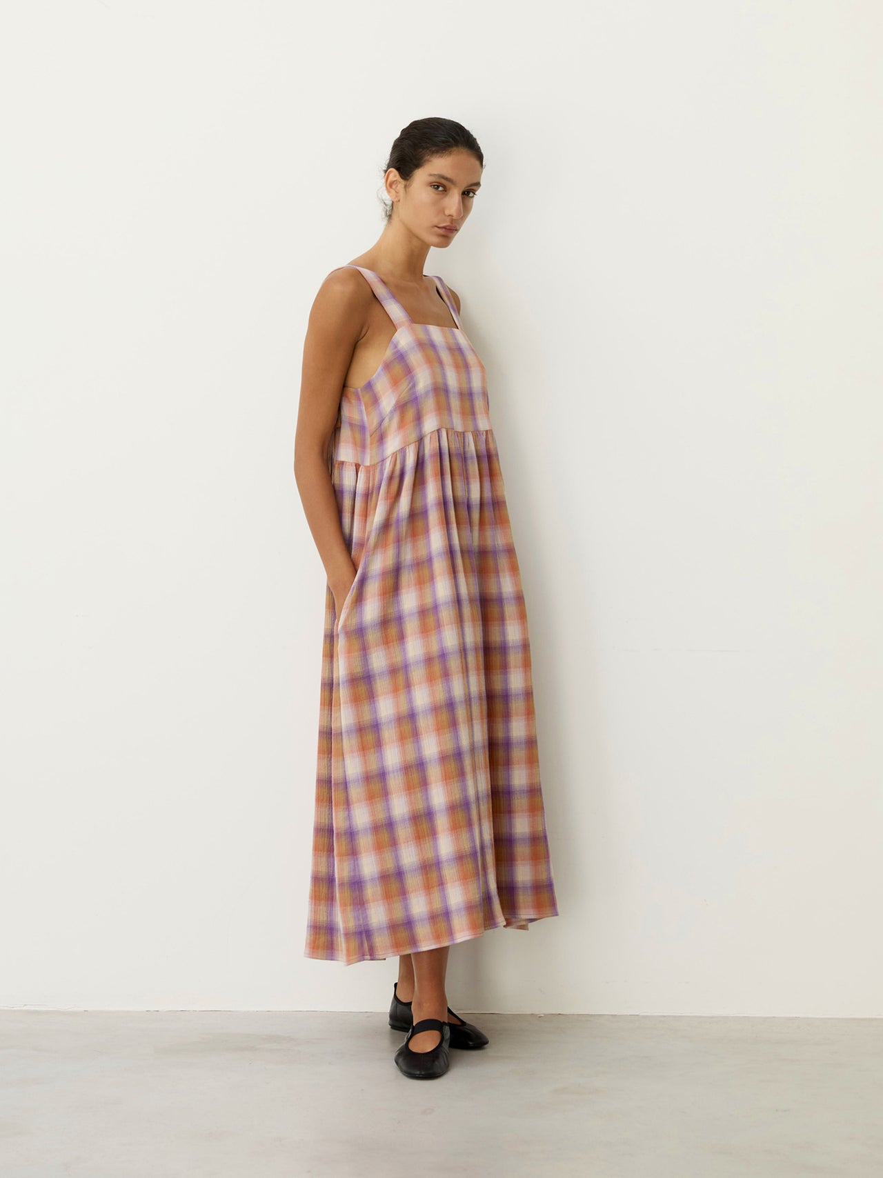 Alamo Madras Check Dress