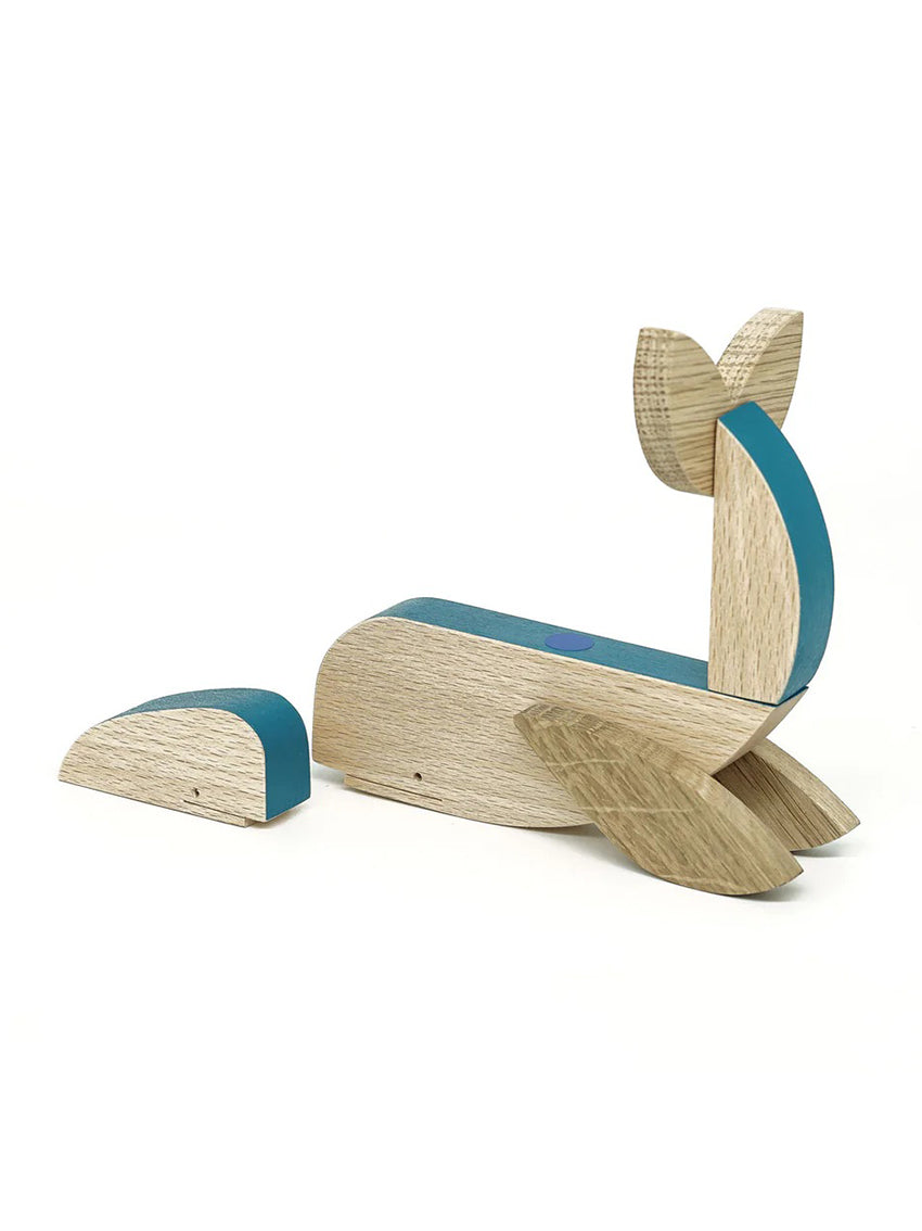 Whale Wooden Magnetic Gift Toy