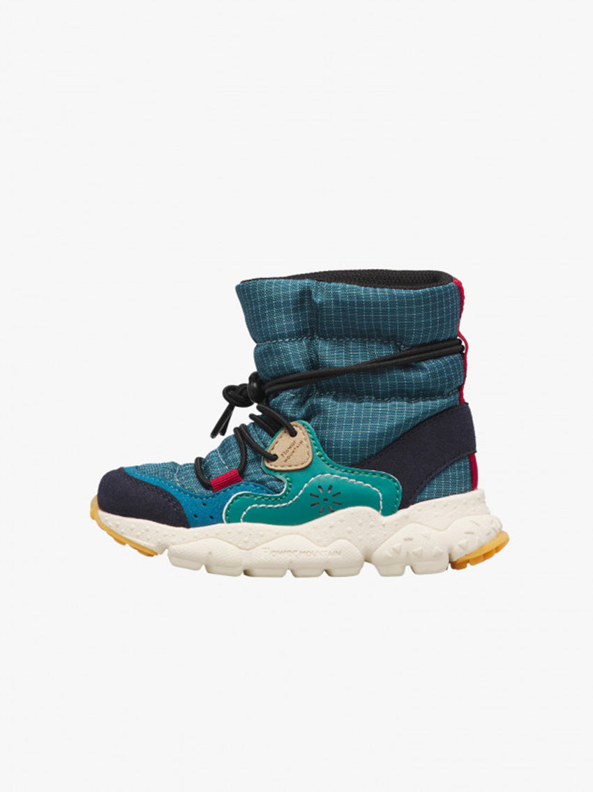 Kuki Junior Sneaker Navy-Petrol-Green